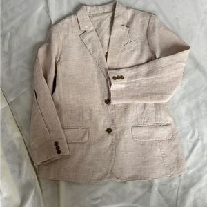 Lands' End Light Brown Blazer